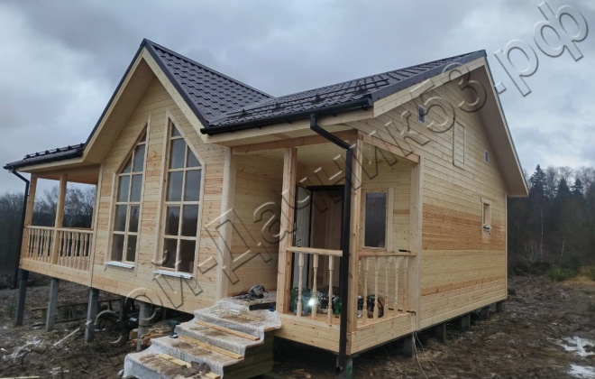 1 Каркасный дом Д-142, 11.5x8м, 92М², Московская область, Истринский район, деревня Бужарово (10)